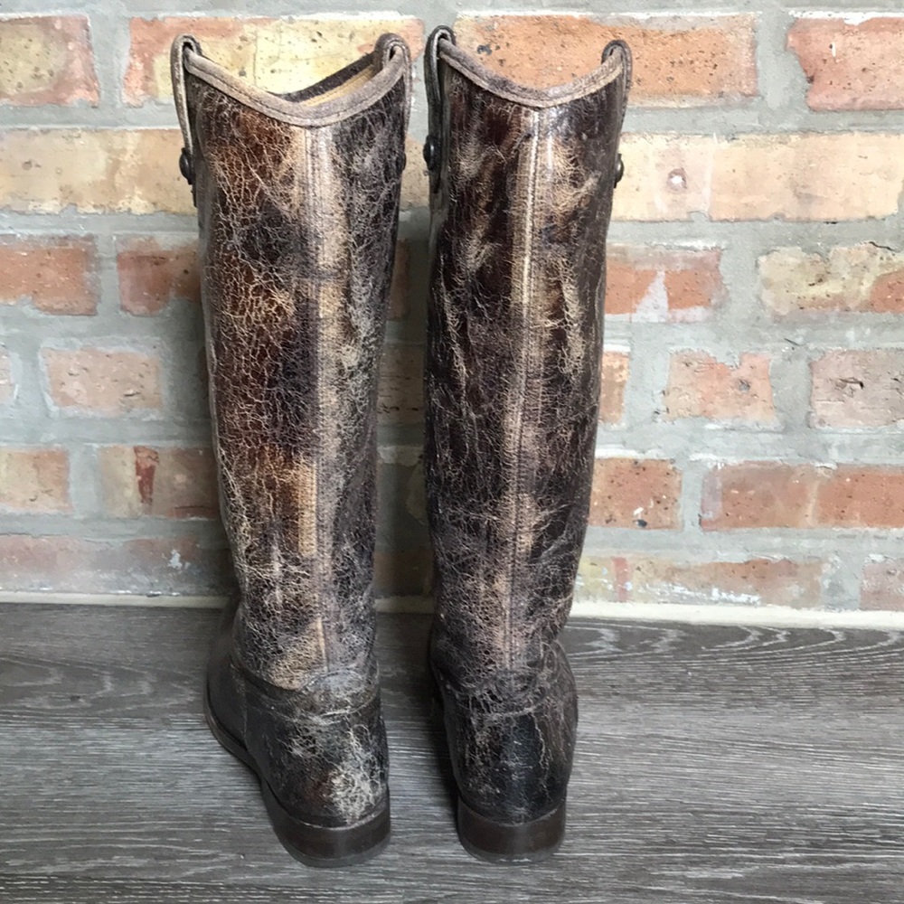 FRYE Melissa Button tall boots - Picture 3 of 16